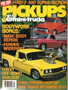 PICKUPS & MINI-TRUCKS 1980 NO 7 - FENDER WIDENING, BODY REPAIR, F-100 SECTION